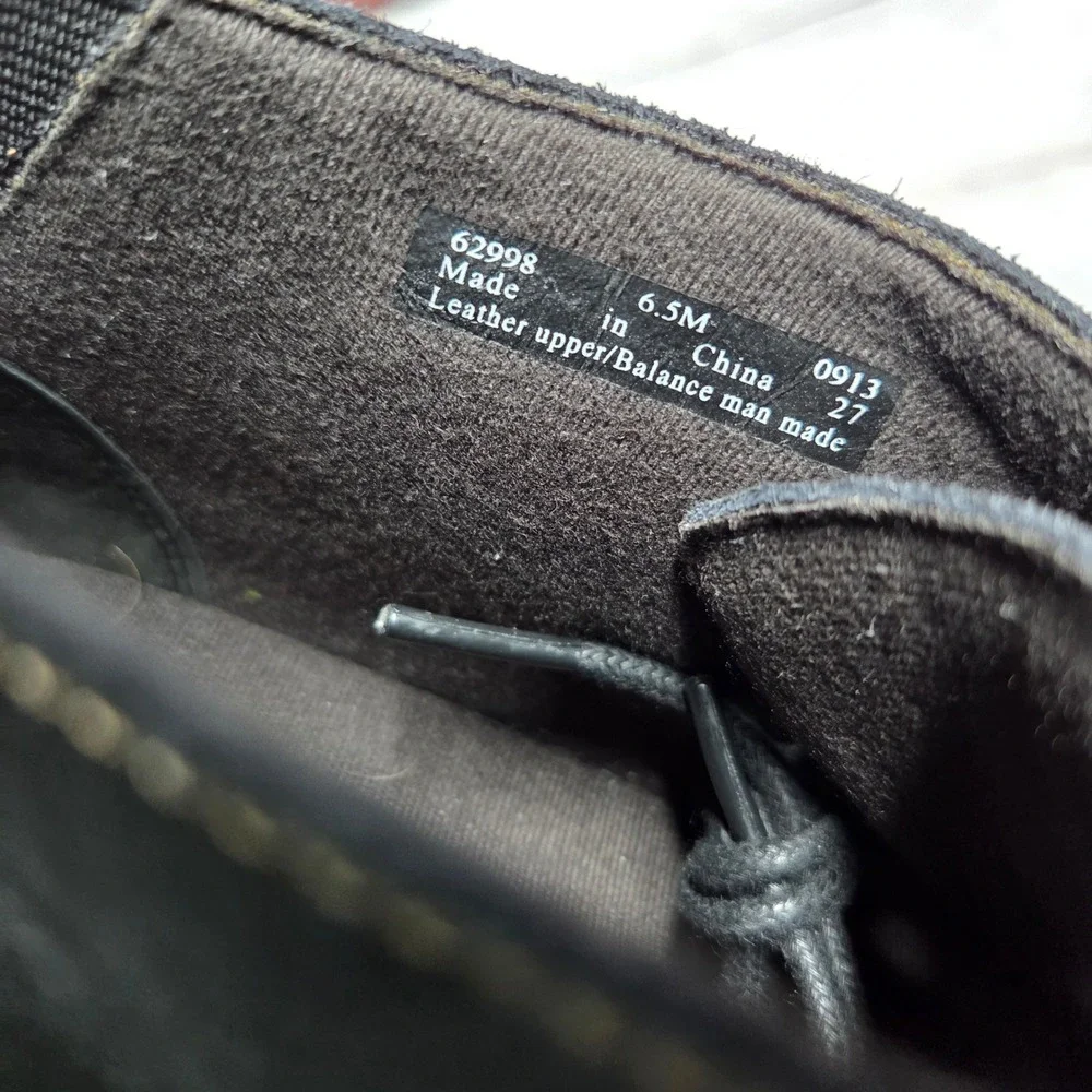 Clarks Chukka Boot Women‎ 6.5 Black Bendables 62998 Suede Lace Up Moc Toe Wedge
